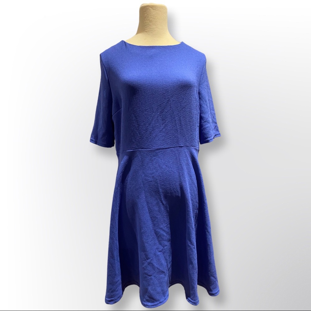 Blue dress